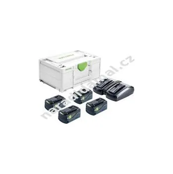 Festool 577709 napájecí sada SYS 18V 4x5,0/TCL 6 DUO