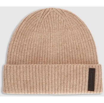 Čepice 4F zimní čepice beanie béžová, velikost L