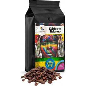 Káva Káva Káva Arabica Los Gustos Etiopie Sidamo 250 g