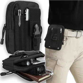 Ledvinka Mensen ledvinka BLACK LEDVINKA PÁNSKÁ TAŠKA MOLLE černá