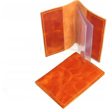 Obal na doklad Pouzdro na doklady z pravé lícové kůže