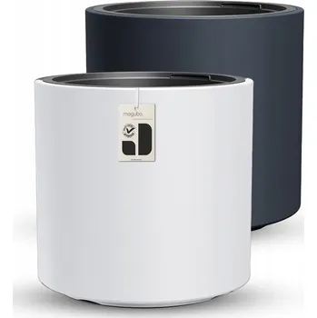 Květináč Bílý plast Květináč magubo. 47 cm x 47 x 45 cm