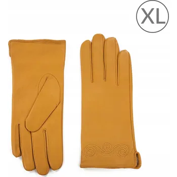 Rukavice Art of Polo pětiprsté rukavice z pravé kůže velikost L - dámské