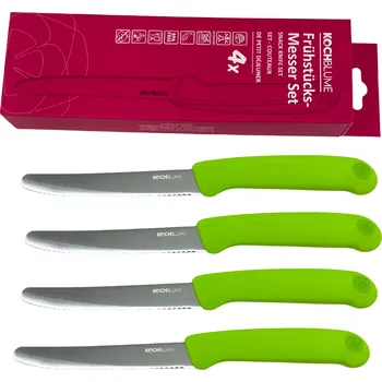 Kochblume Nůž snídaňový set(4ks) Barva: Zelená