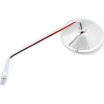 Zrcátko pro motocykl Diverse / Import Zrcátko levé chromované 115 mm M10 220 mm pro Kawasaki, KE, KH, KL, Z, Z1R MG00000702