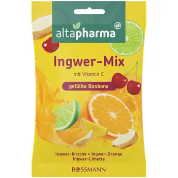 Bonbon altapharma Bonbony s příchutí zázvoru a s vitaminem C 100 g