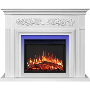 Elektrický krb ArtiFlame Monferrato AF24 bílý LED + ZVUK