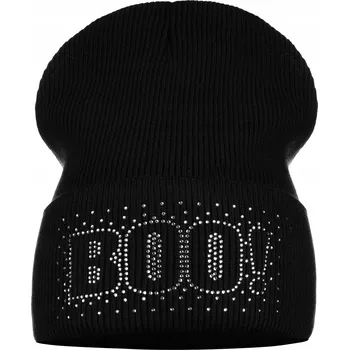 Čepice Majka Zimní čepice beanie černá, univerzální velikost