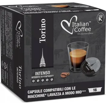 Kapsle do Lavazza A Modo Mio Italian Coffee Caffe Torino 16 ks