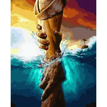 Malování podle čísel iPicasso 40x50 cm na rámu