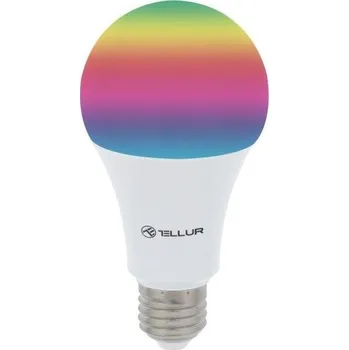 Žárovka LED žárovka Tellur WiFi Smart RGB žárovka E27, 10 W, bílá, teplá bílá