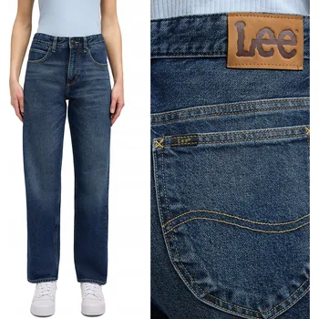 Dámské džíny Dámské džíny Lee Rider Classic Hyper Dark 112354414 W28 L31