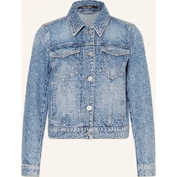 Marc Aurel Dámská Džínová Bunda S Ozdobnými Kamínky, modrá, 40