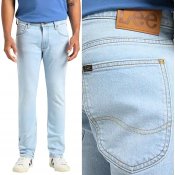Pánské džíny Lee DAREN Light Worn In DŽÍNY světlé rovné pánské džínové kalhoty W36 L34