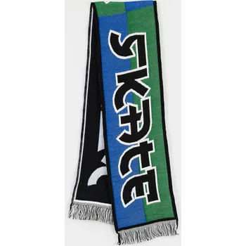 Šála Polar Skate Football Squares (blue/green), modrá