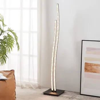 Lampička Eglo 99805 - LED Stojací lampa LEJIAS LED/8W/230V