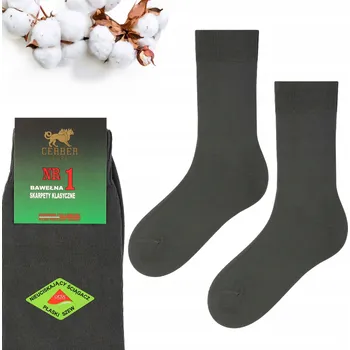 Pánské ponožky Šedé Ponožky CERBER , velikost 42-44