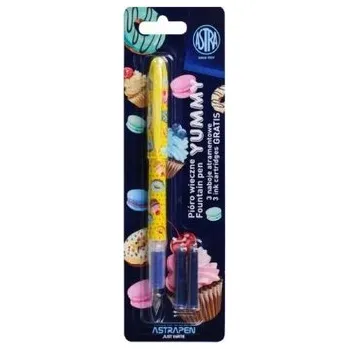 Plnicí pero Astra modré