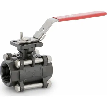 Ventil 737 Kulový kohout 3-dílný, závitový Závit - dimenze: 1"