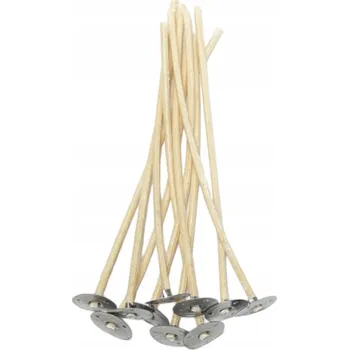 Svíčka Knot na svíčky bavlněný 3x7N 5 cm, sada 20 ks knotů svíčka vosk vosk