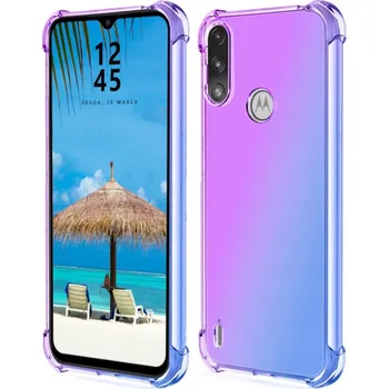 Pouzdro na mobilní telefon Zadní Kryt SunSky pro Motorola Moto E7i Power, Moto E7 Power, modrý