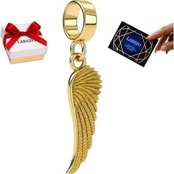 Přívěsek Zlatý přívěsek Křídlo stříbro 925