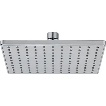 Sprchová hlavice Sprcha pevná, ostrý čtverec 20x20 cm, chrom, SPRÁVNÁ TREFA