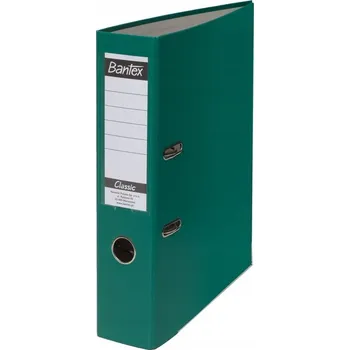 Šanon A4 Bantex zelený červený – pákový pořadač, tradiční klasický šanon v zelené barvě na obaly