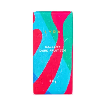 Čokoláda Lyra chocolate Čokoláda Lyra Gallery Dark Fruit 80 g