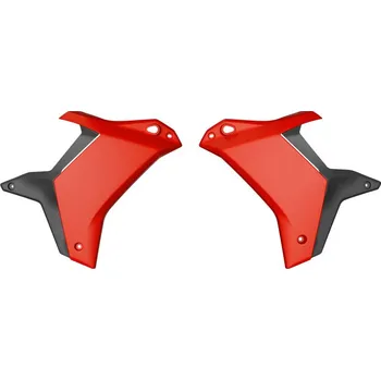 Motodoplněk Racetech R-Tech T7 Revolution Radiator Scoops 25- Barva: red