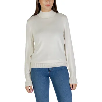 Dámský svetr Ichi dámský rolákový svetr ICHI modrá | krémová 3458772