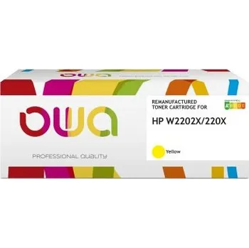 Počítač OWA Armor toner kompatibilní s HP W2202X, 220X, 5500st, žlutá/yellow