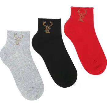 Pánské ponožky Glamour Ponožky Zirkony MORAJ 3 páry 38-41