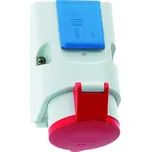 Zásuvka nástěnná, kombinovaná s ochranným kolíkem Bals 230/400 V 5pól 16 A