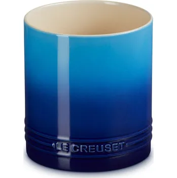 Odkapávač na nádobí Stojan na kuchyňské náčiní SIGNATURE 14 cm, AZURE, kamenina, Le Creuset