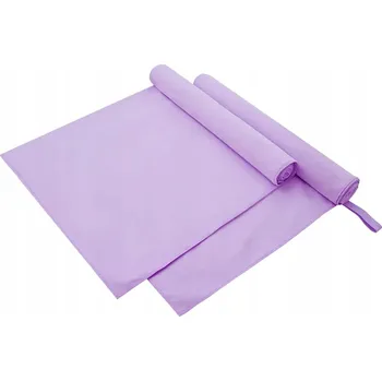Prostěradlo Sportovní ručníky 2 ks Fialové 180 x 90 cm