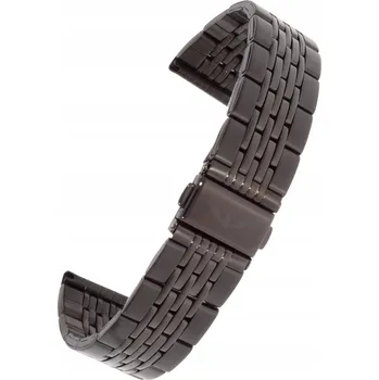 Náramek Náramek k hodinkám 20 mm BISSET BR-110 ČERNÝ