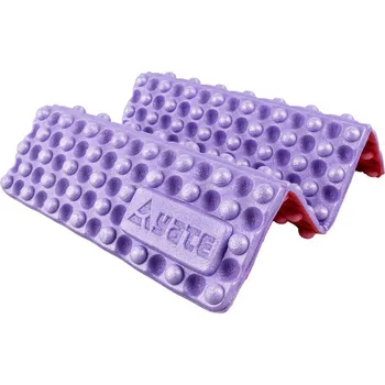 Outdoorové vybavení YATE Sedátko skládací BUBBLES Plus fialová/červená