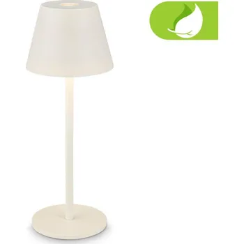 Lampička BRILONER Kiki Nano stolní lampička - 1,5W, 130lm, nabíjecí, LED, stmívatelné, teplá bílá, bílá 7653016