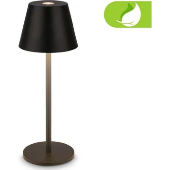 Lampička BRILONER Kiki Nano stolní lampička - 1,5W, 130lm, nabíjecí, LED, stmívatelné, teplá bílá, černá 7653015