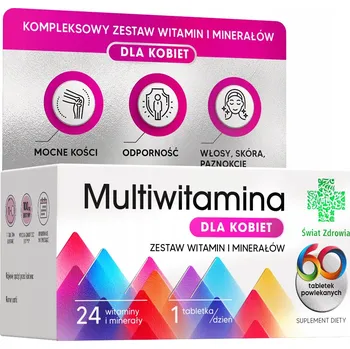 Świat zdrowia Multivitamin pro ženy, 60 tablet, 1 denně