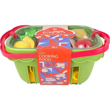 plyšák Košík s krájecím jídlem DN00572659