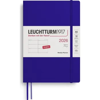 Diář Weekly Planner 2026 Medium (A5) Ink DN00562374