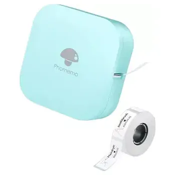 Tiskárna štítků Phomemo Přenosná tiskárna štítků Q30 zelená (Q30-GN)
