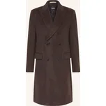 Boss Pánský Alpakový Kabát Hyde, tmavě hnědá, 46