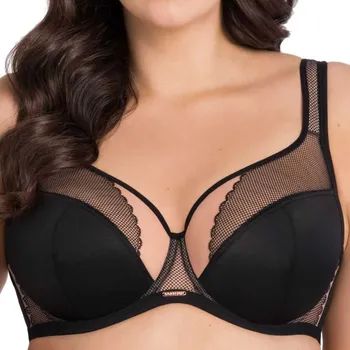 Podprsenka Gorsenia podprsenka nevyztužená černá velikost 90E