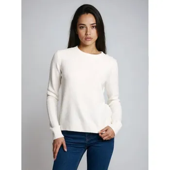 Dámský svetr Sinsay - Svetr s příměsí vlny - krémová - 252FJ-01X - 252FJ-01X-M