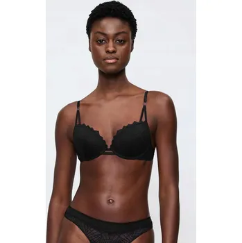 Podprsenka Triumph push-up podprsenka černá velikost 80B