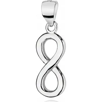 Přívěsek STŘÍBRNÝ Přívěsek Nieskończoność (Nekonečno) ryzost 925