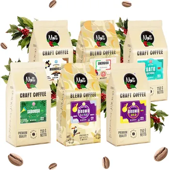 Mott Coffee směs kávových Káva 6x250g 1500 g